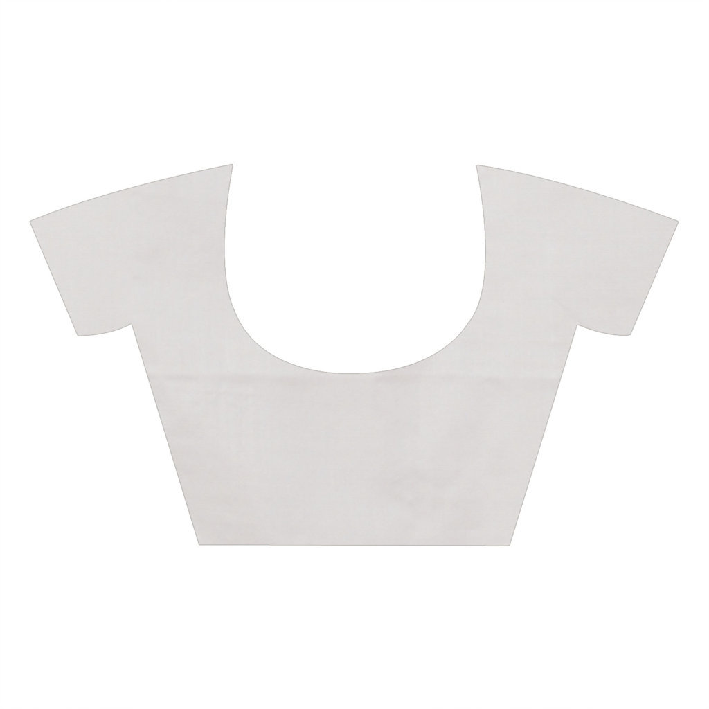 White Pure Cotton ThanKhadi Hand Loom Saree (446)